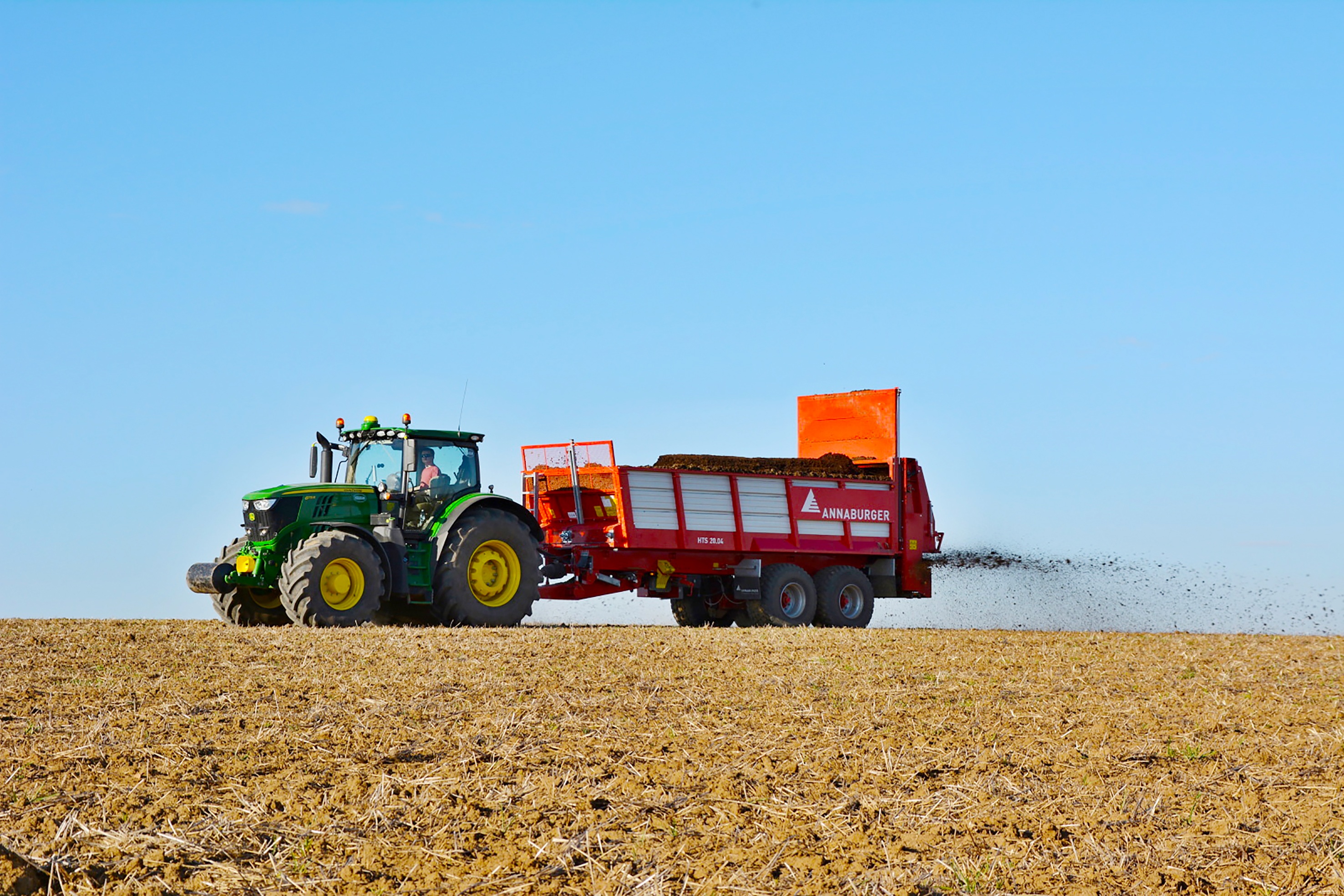 AQUiP Annaburger 22 ton spridare fastgödsel och kalk